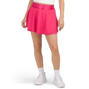 90 DEGREE BY REFLEX Raspberry Sorbet Lightstreme Hypersonic Layered Skort